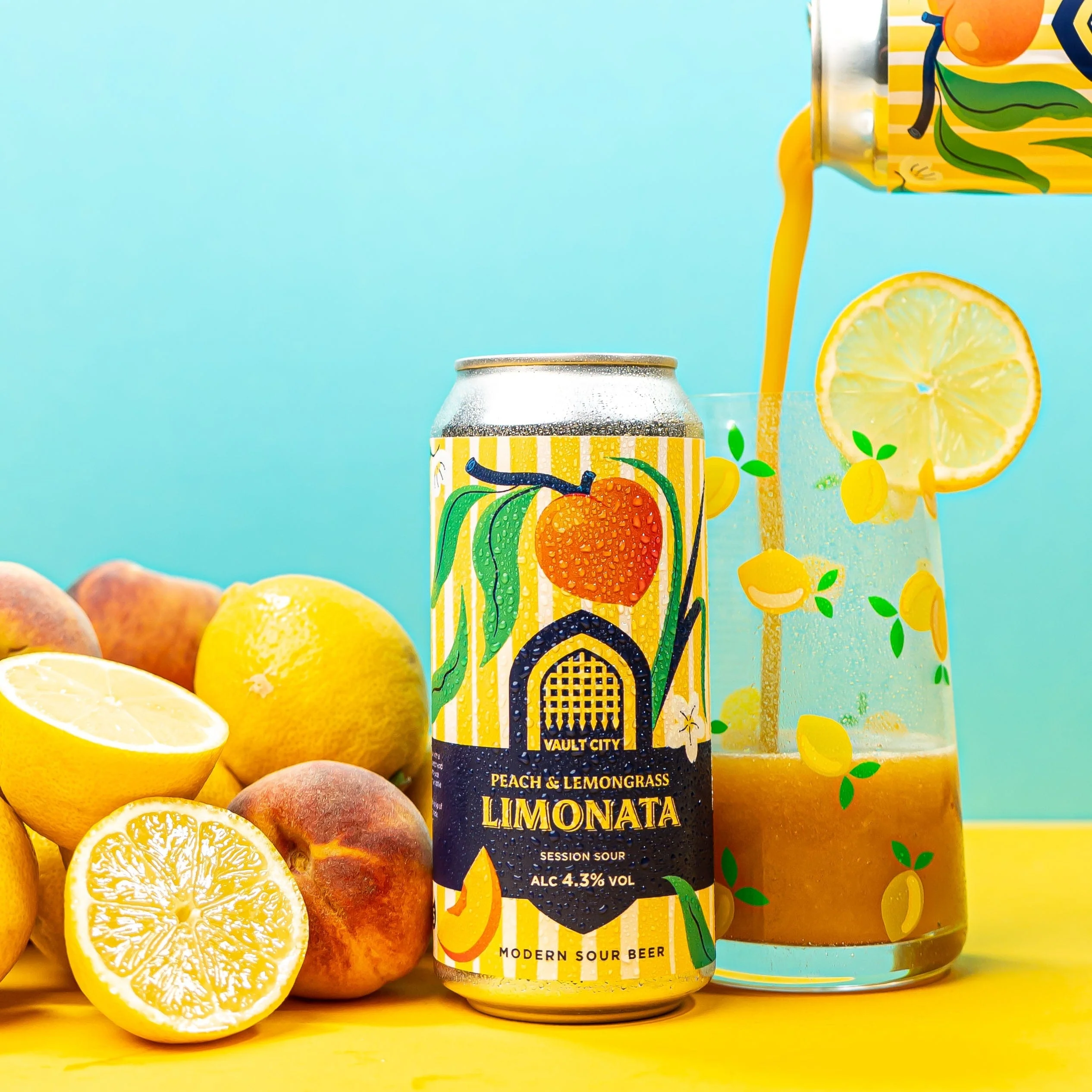 Peach & Lemongrass Limonata Session Sour